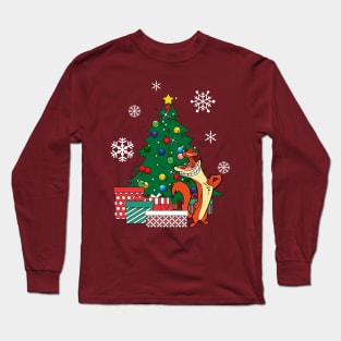 I Am Weasel Around The Christmas Tree Long Sleeve T-Shirt